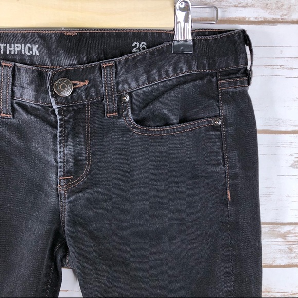 J. Crew Toothpick black skinny ankle jeans - Picture 4 of 8